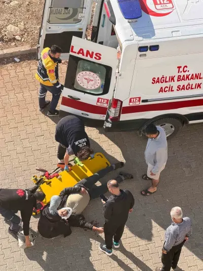 Adıyaman'da Otomobilin Çarptığı Yaya Yaralandı