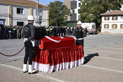 Kayseri Emniyetinde Görevli Polis Memuru Ahmet Sami Kılıçkaya İçin Veda Töreni