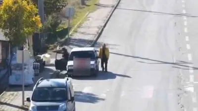 Kırıkkale'de Dron Destekli Trafik Denetiminde Sürücü Oyunu Bozuldu