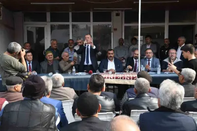 Spil Mahallesi Sakinlerinden Başkan Balaban’a Doğalgaz Teşekkürü