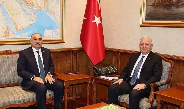 Bakan Güler, Azerbaycan Büyükelçisi Memmedov'u kabul etti