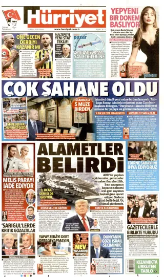 Hürriyet manşeti