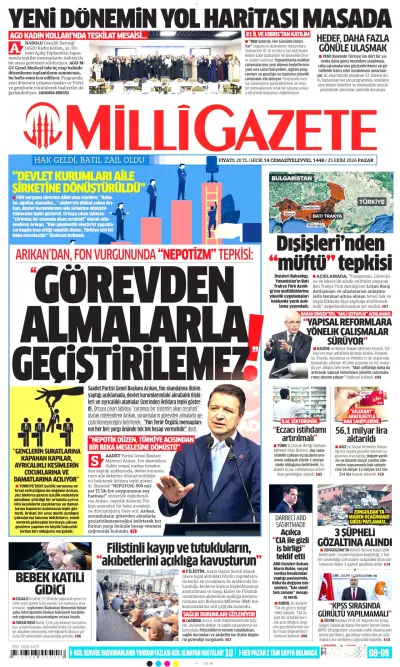 Milli manşeti