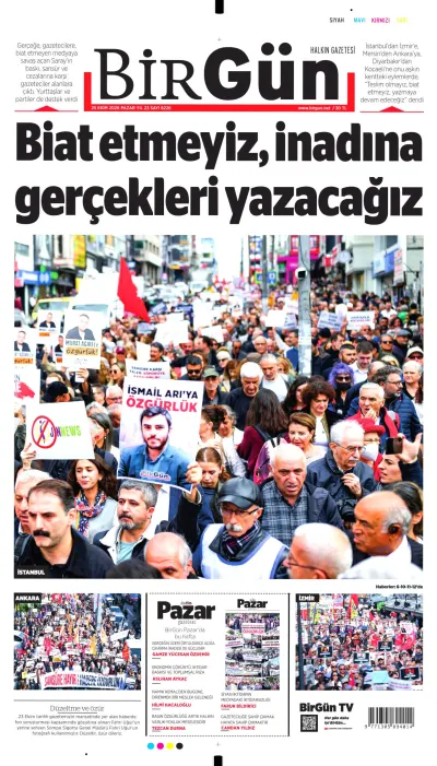 BirGün manşeti
