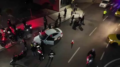 Kağıthane’deki Asayiş Denetimine İstanbul Emniyet Müdürü Selami Yıldız Da Katıldı