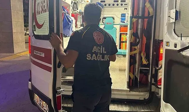 Otomobilin çarptığı yaya yaralandı
