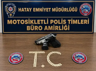Antakya İlçesinde Gerçekleştirilen Operasyonda Uyuşturucu Hap ve Tabanca Ele Geçirildi