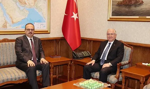 Bakan Güler, Ankara Valisi Canbolat'ı kabul etti