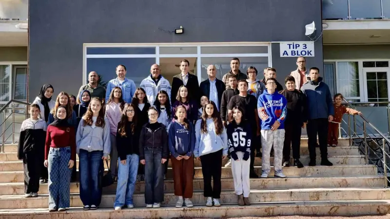 Hisarcık'ta Protokolden LGS Öğrencilerine Moral Kampı Ziyareti