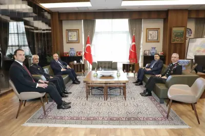 Emniyet Genel Müdürü Ali Fidan Kütahya Valiliğini ve Emniyet Müdürlüğünü Ziyaret Etti