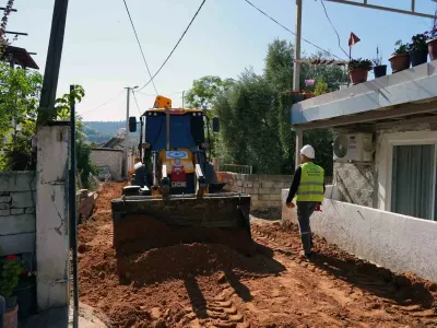 Milas Küçükdibekdere Mahallesine 5 Bin 500 Metrelik Altyapı Yatırımı