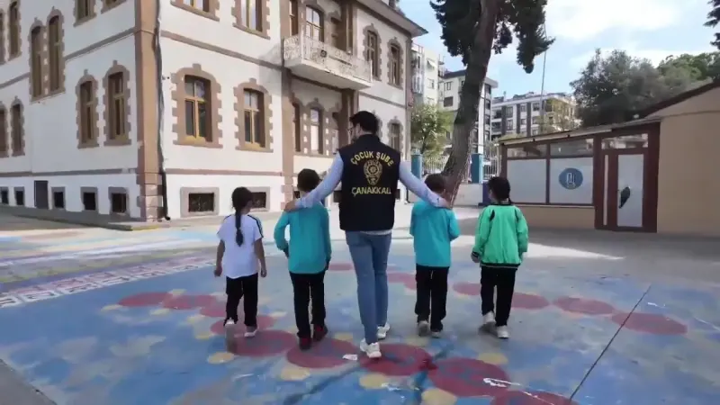Çanakkale’de Okul Çevrelerinde Güvenlik Denetimleri Sürüyor