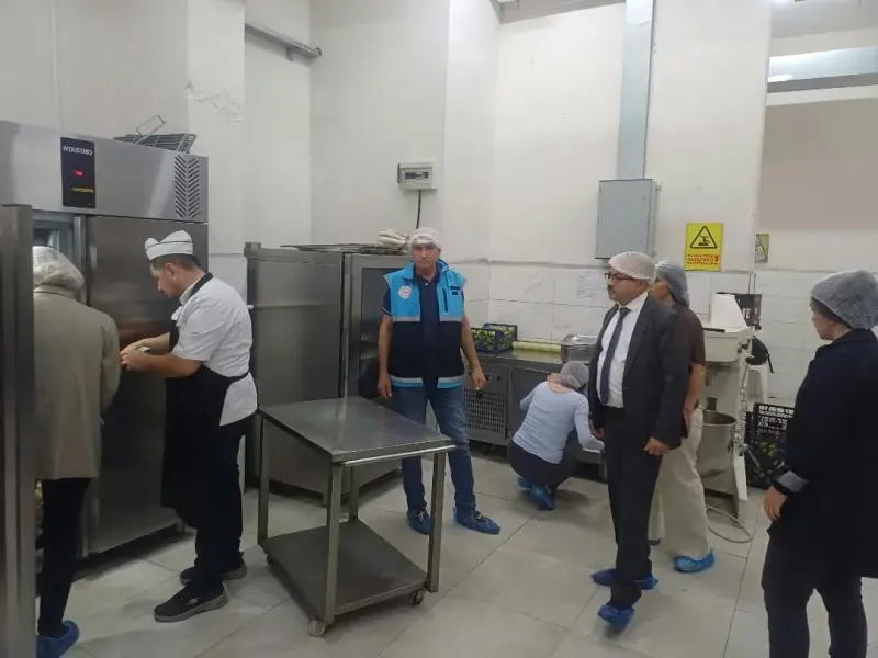 Nazilli Bölgesindeki Kurum Yemekhanelerinde Sıkı Hijyen ve Gıda Güvenliği Denetimi