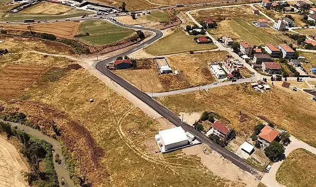 Velimeşe'de alternatif yol trafiğe açıldı