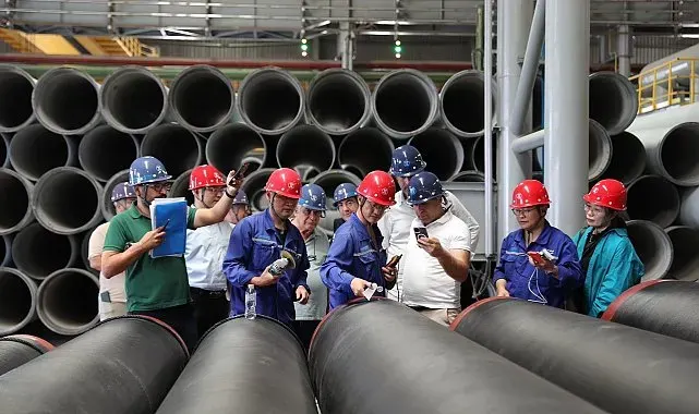 Düzce'ye 25 kilometrelik borular Mısır'dan geliyor
