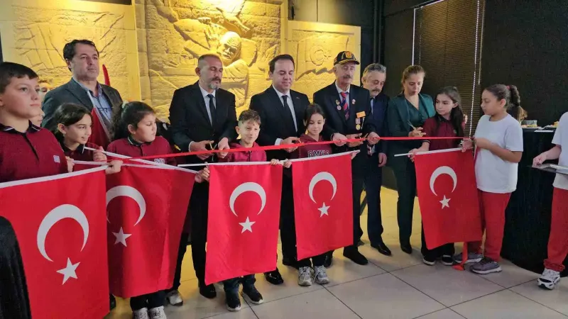 Zonguldak'ta Öğrencilerin Eseri Çanakkale Rölyefi Ziyarete Açıldı