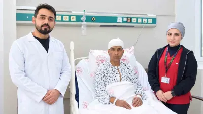 Şanlıurfa’da Baş Ağrısı Şikayetiyle Başvuran Hastanın Beynindeki Büyük Kitle Başarıyla Çıkarıldı