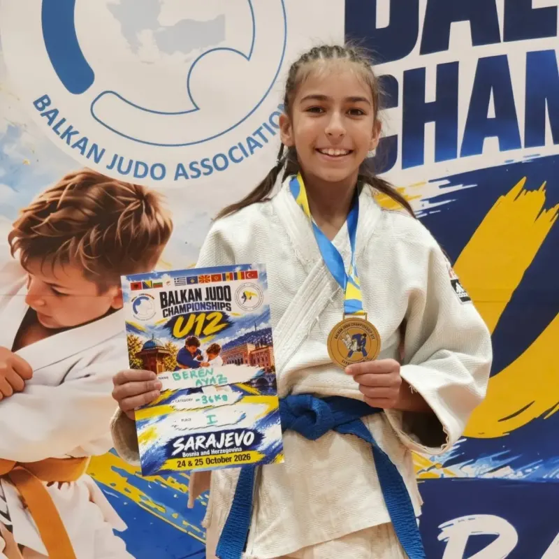 Manisalı Sporcu Beren Ayaz Balkan Şampiyonu Oldu