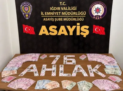 Iğdır Merkezli Asayiş Operasyonları: Kumar Ve Fuhuşa Geçit Verilmedi