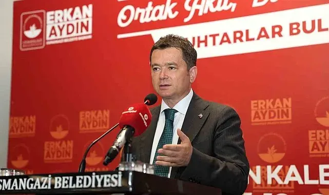 Başkan Aydın muhtarlarla ortak akıl buluşmasında bir araya geldi