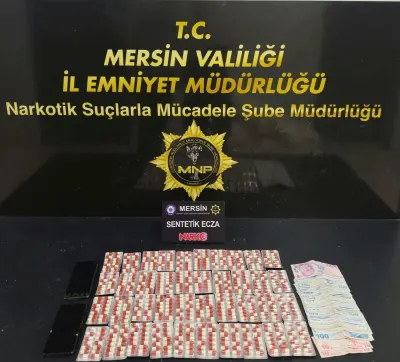 Mersin'de Düzenlenen Uyuşturucu Operasyonunda Dört Şüpheli Tutuklandı