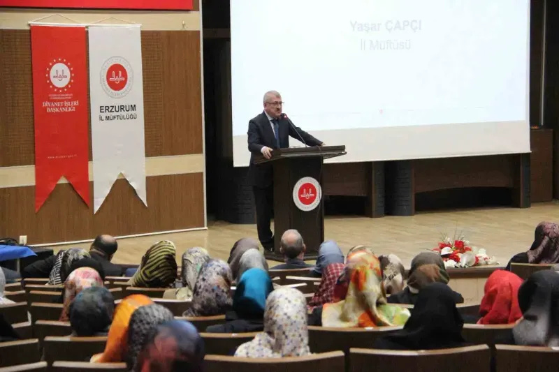 Diyanet Heyeti Erzurum'da Merkez-Saha Buluşmaları Gerçekleştirdi
