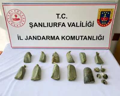 Suruç İlçesinde Düzenlenen Operasyonda 5,5 Kilogram Esrar Ele Geçirildi