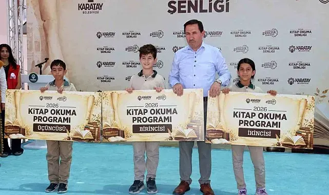 Karatay'da Kitap Okuma Projesi şenliklerle tamamlandı