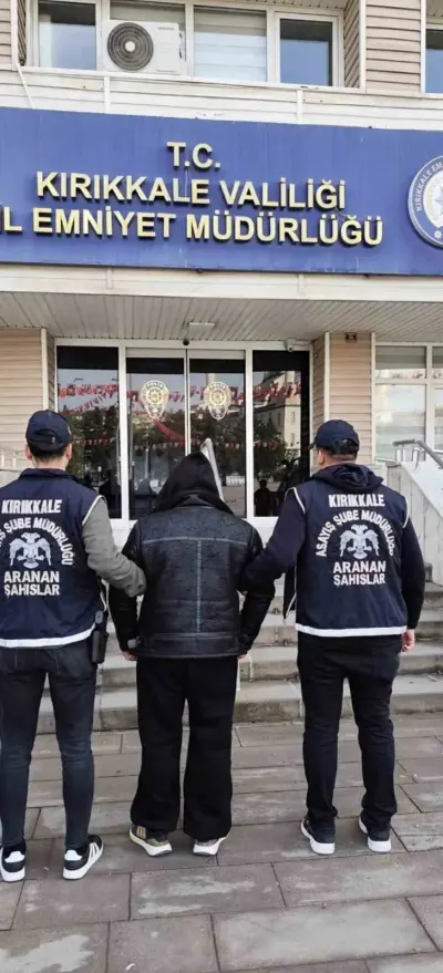 Kırıkkale'de Uyuşturucu Ticareti Suçundan Aranan Firari Hükümlü Yakalandı
