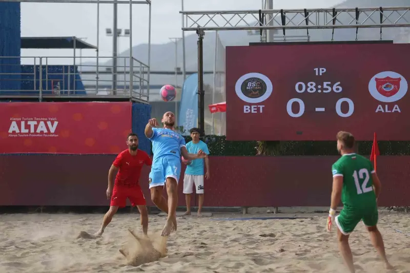 Alanya Belediyespor Plaj Futbolu Dünya Kulüpler Şampiyonasına Zaferle Başladı