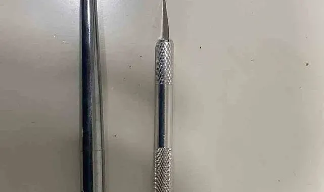 Bakırköy Adalet Sarayına kalem görünümlü silahla girmeye çalışan 2 şüpheli x-ray'de fark edildi: 1 şüpheli tutuklandı