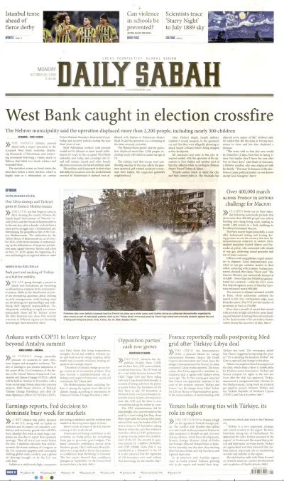 Daily Sabah manşeti
