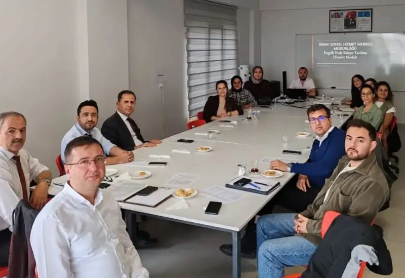 Simav İlçesinde Sosyal Hizmetler İçin İş Birliği Masaya Yatırıldı