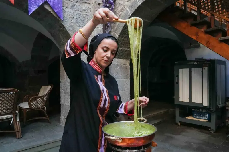 Trabzon Gastronomi Festivali’nde Isırgan Otlu Kuymak Görücüye Çıkacak