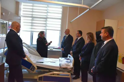Çanakkale İl Sağlık Müdürü Görgülü Hastaneleri Ziyaret Etti