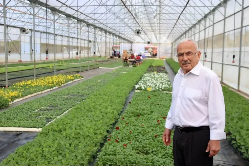 Ordu Büyükşehir Belediyesi Seralarında Üretilen 550 Bin Çiçek Toprakla Buluşuyor