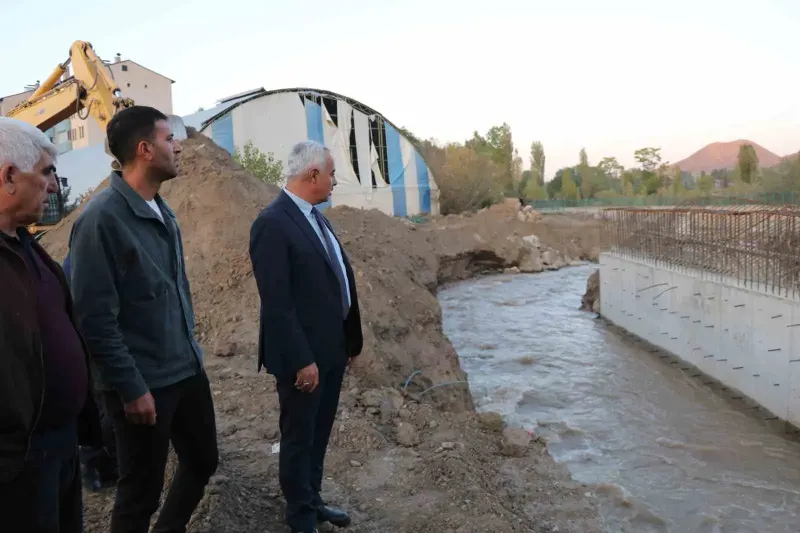 Erzurum Oltu Çayı Üzerindeki Yeni Köprü Projelerinde İnşaat Süreci Başladı
