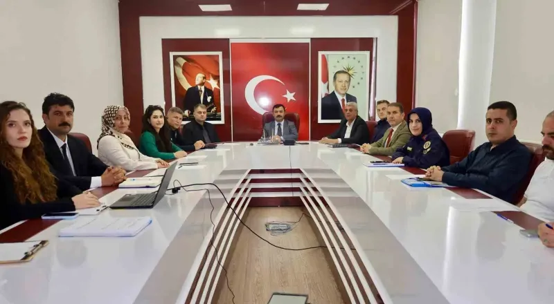 Kahta'da Kadına Yönelik Şiddet ve Çocukların Korunması Toplantısı Yapıldı