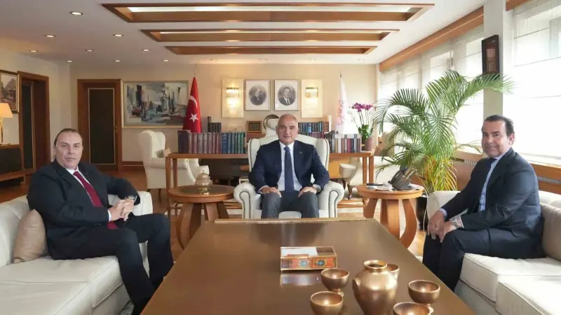 Kültür Ve Turizm Bakanı Ersoy, Yeni Devlet Opera Ve Balesi Müdürü Atilla'yı Kabul Etti