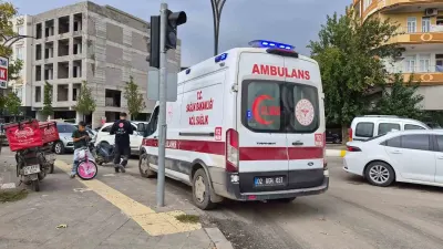 Adıyaman’da Devrilen Motosikletin Sürücüsü Yaralandı