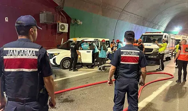 Bilecik'te gerçeğini aratmayan tünel tatbikatı
