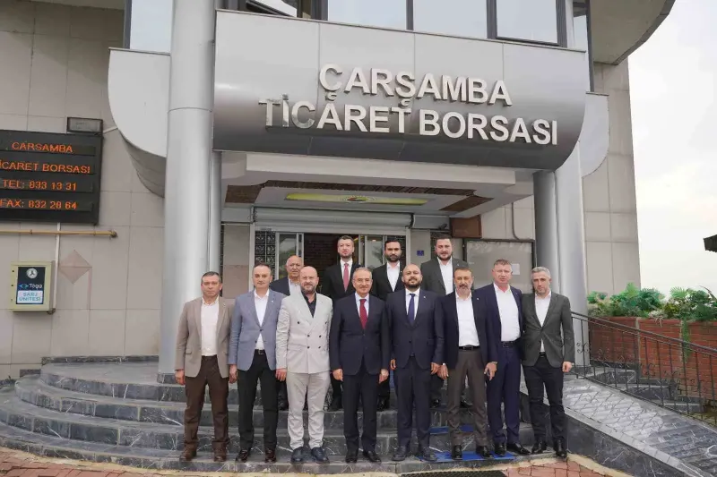 Çarşamba Ticaret Borsası Başkanı Yılmaz'dan Üretim ve Ticaret Vurgusu
