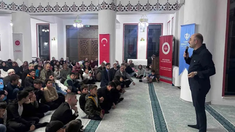 Malatya Doğanşehir'de Cami-Aile Buluşması Gerçekleştirildi