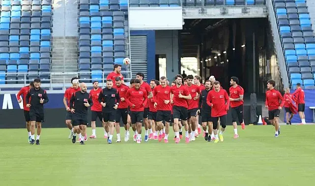 A Milli Futbol Takımı, Los Angeles'taki ilk antrenmanını yaptı
