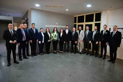 Aydın Sanayi Odası Yönetiminden Başkan Çerçioğlu’na Nezaket Ziyareti
