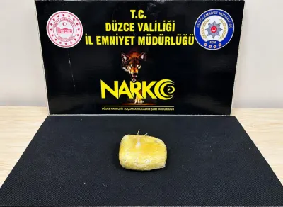 Düzce Merkezli Uyuşturucu Operasyonunda Otobüs Şoförü Tutuklandı