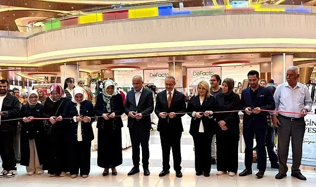 MalatyaPark AVM'de el emeği eserler görücüye çıktı