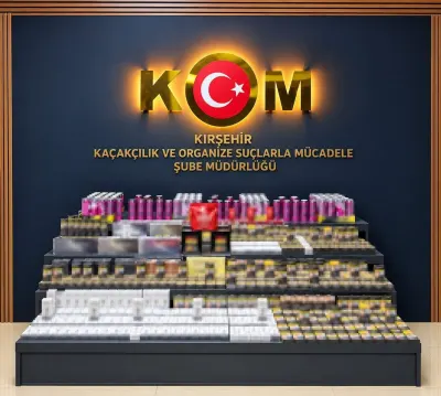 Kırşehir'de Kaçak Sigara Operasyonu