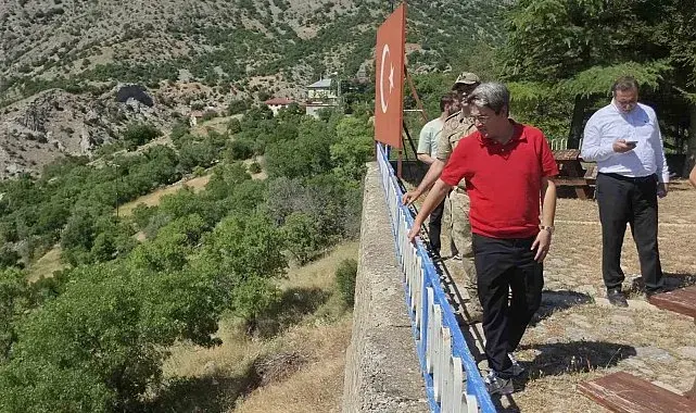 Kaymakam Arıkan, Yeşilyayla ve Yeşilyamaç köylerinde incelemelerde bulundu