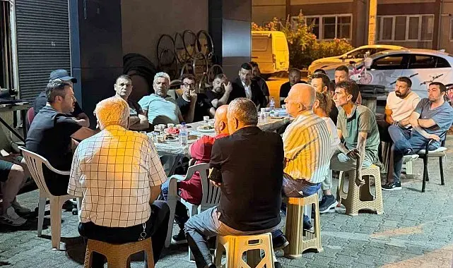5000 Evler'de çaylar içildi, mahalle ve Karabük konuşuldu